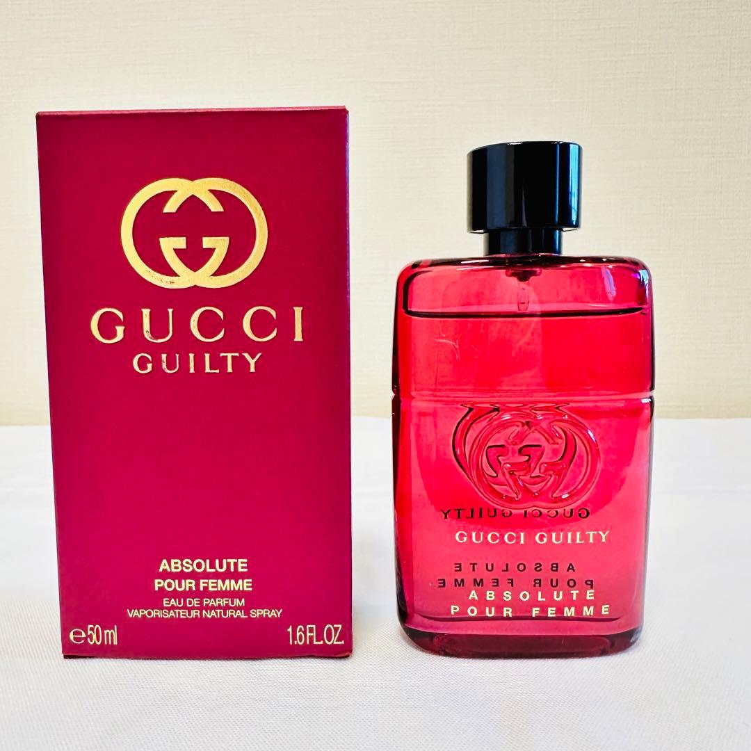 新品　グッチ ギルティ アブソリュート オードパルファム 香水　50ml