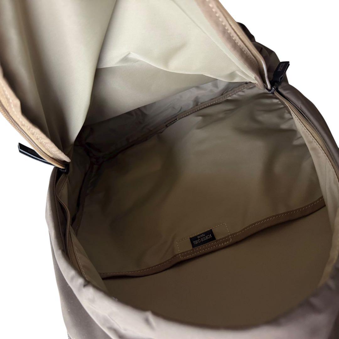 新品•タグ付き✨️PORTER ポーター ムース リュック デイパック　グレージュ