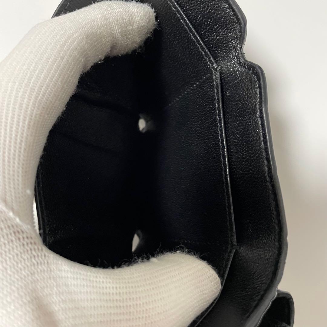 ✨未使用に近い✨　Balenciaga コンパクトウォレット　財布　レザー　黒