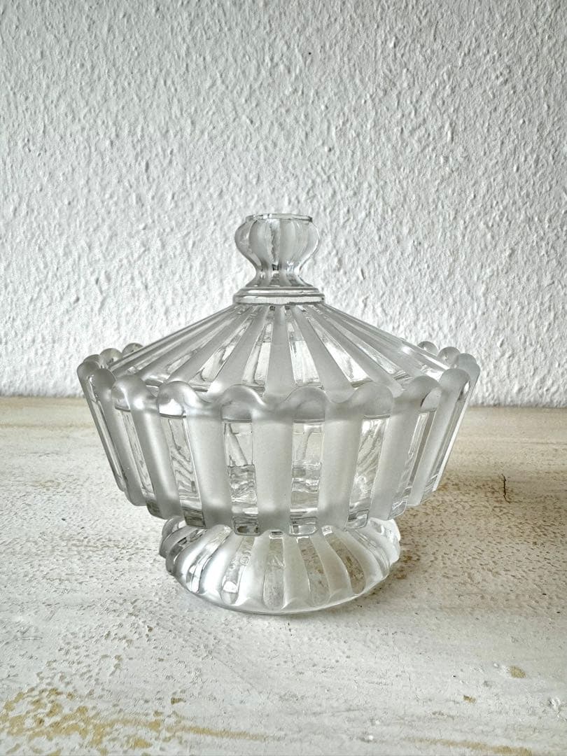 オールドバカラ ボンボニエール baccarat シュガーポット　アンティーク