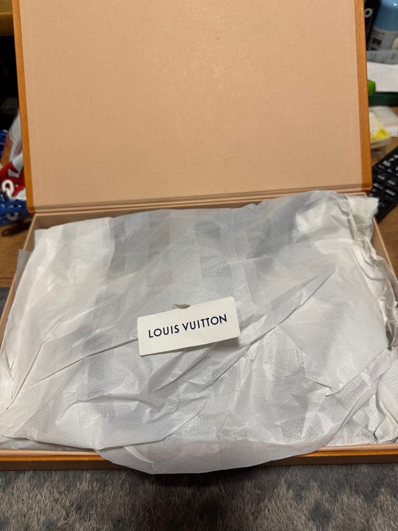 魂LOUIS VUITTON モノグラムマフラー ブラック
