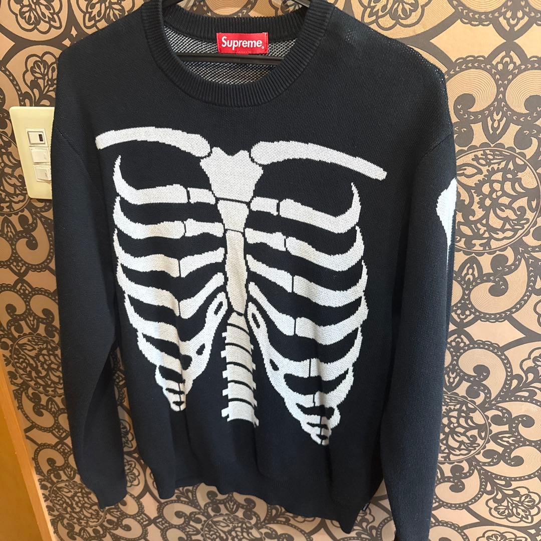maさん専用 Supreme スケルトンニットセーター ブラック - メルカリ