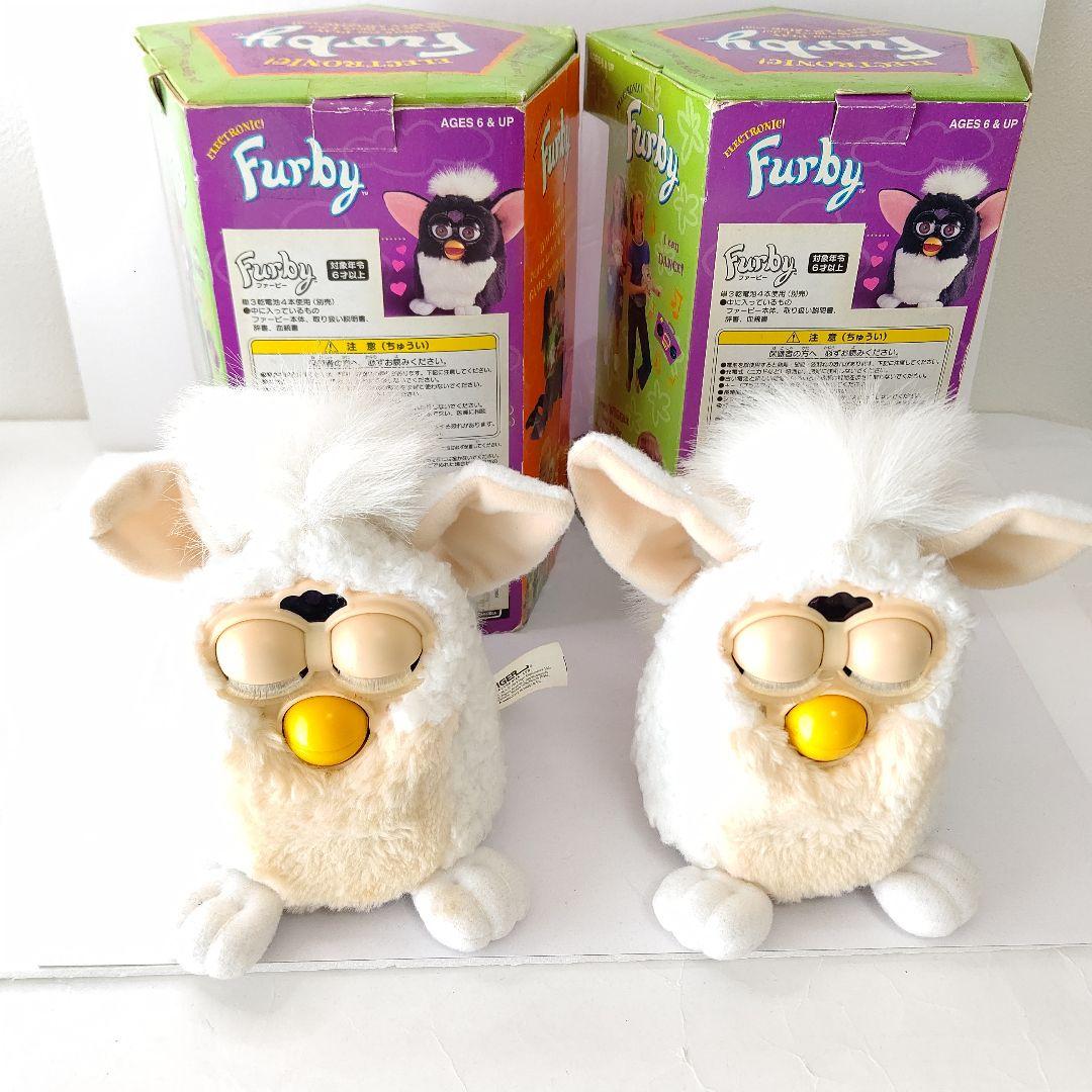 にこ様 ゼブラ柄 タカラトミー ファービー 英語版 1998年 希少 レア