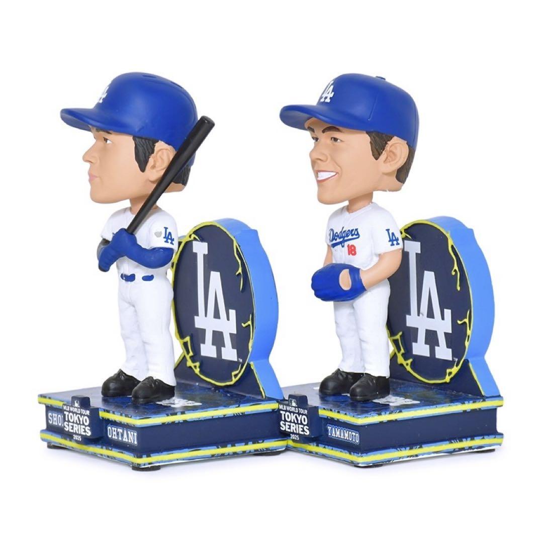 東京シリーズ　ボブルヘッド 大谷翔平　山本由伸　鈴木誠也　今永昇太　ド