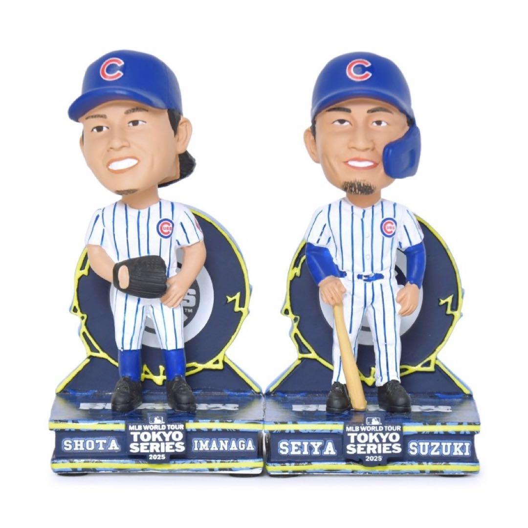 東京シリーズ　ボブルヘッド 大谷翔平　山本由伸　鈴木誠也　今永昇太　ド