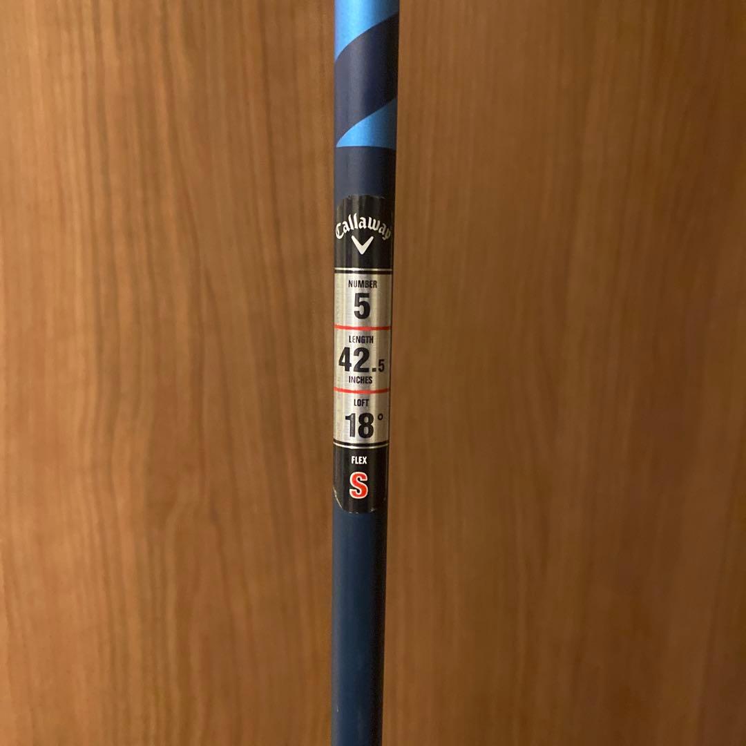 Callaway PARADYM 5w フェアウェイウッド　S