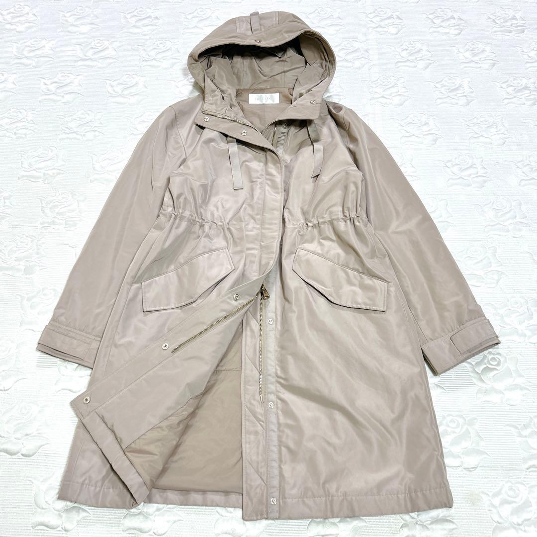 未使用品❤︎DoCLASSE マジカルサーモ グログラン フードコート トープ M