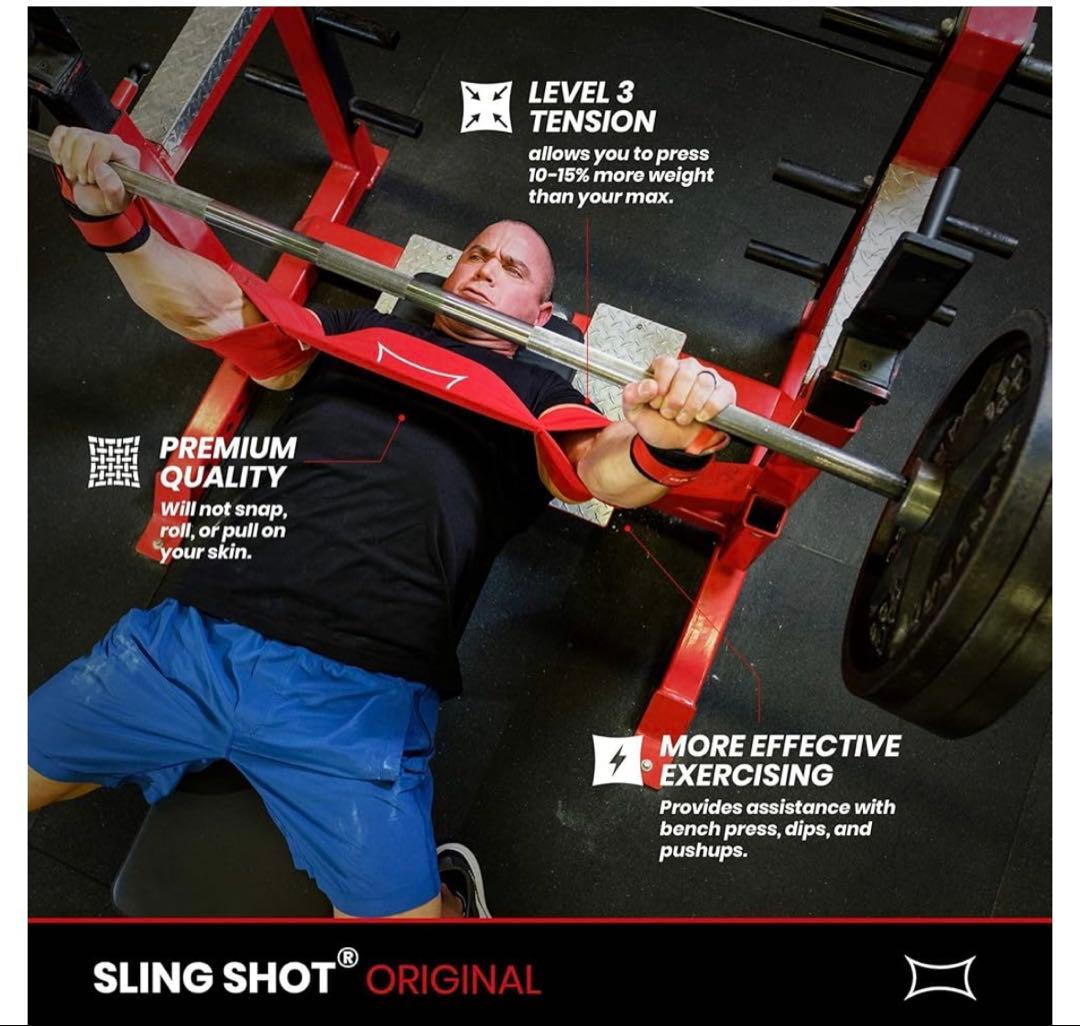 Slingshot(スリングショット) ベンチプレス用トレーニングバンド　Ｌ