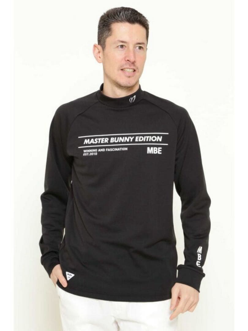 【美品】MASTER BUNNY EDITION スムースモックネック長袖シャツ