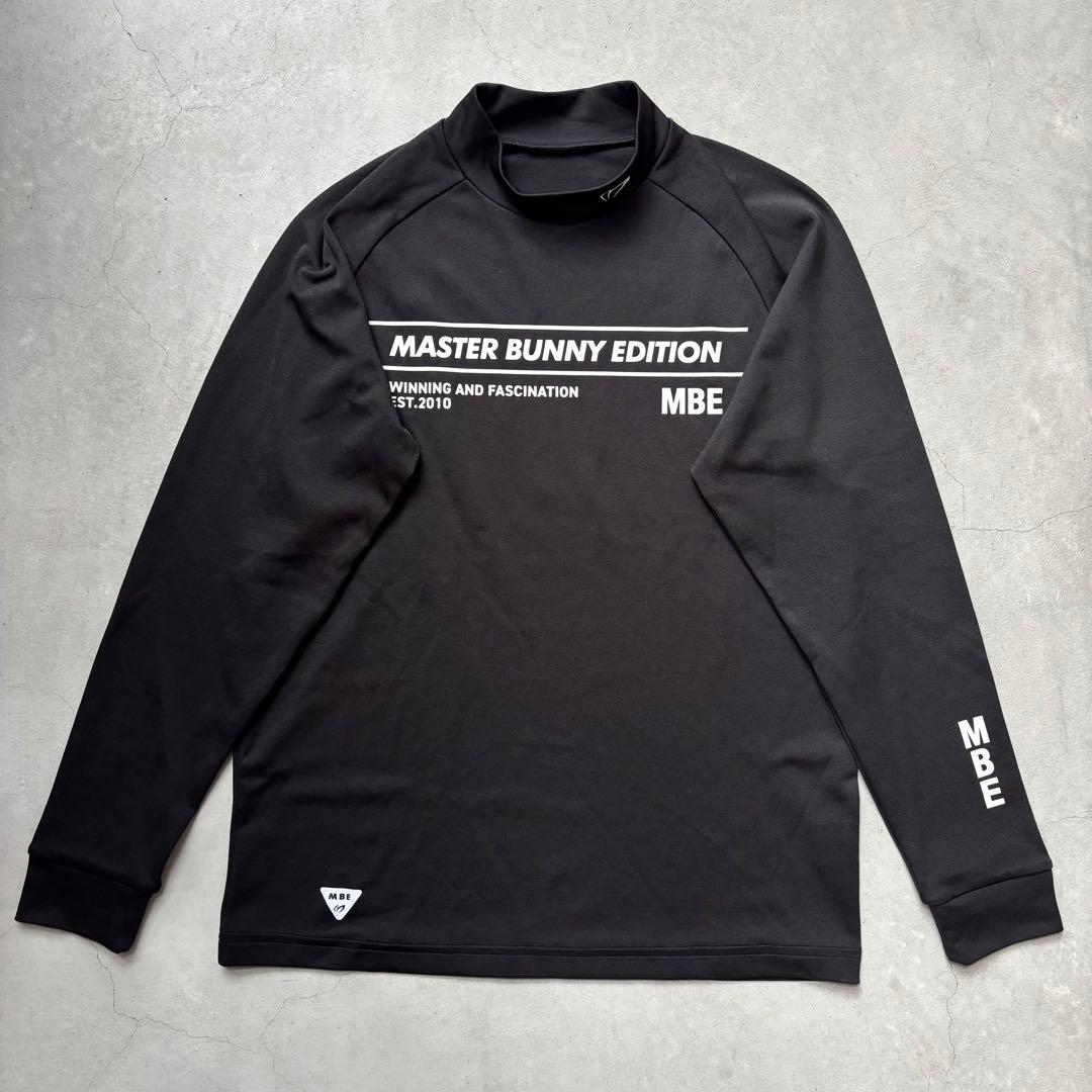 【美品】MASTER BUNNY EDITION スムースモックネック長袖シャツ