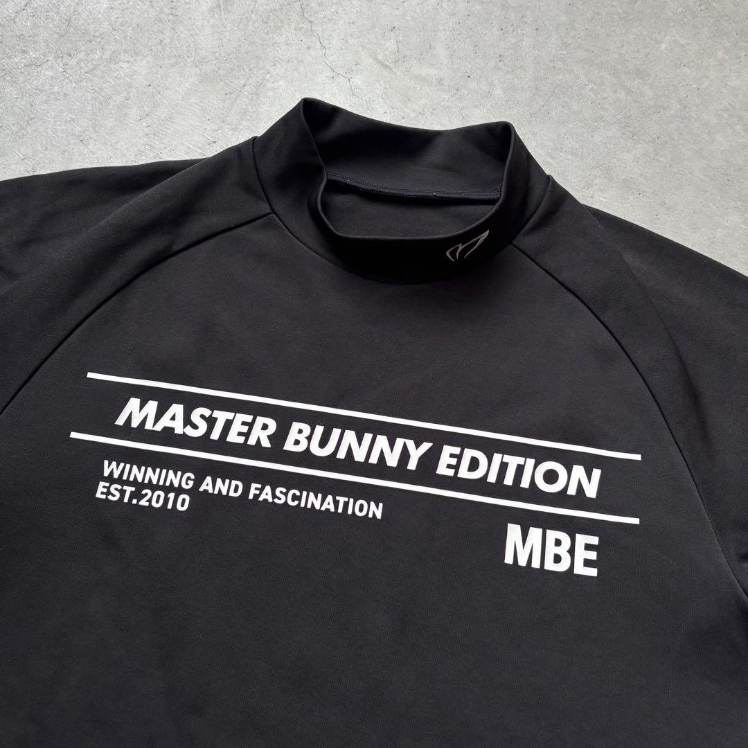 【美品】MASTER BUNNY EDITION スムースモックネック長袖シャツ