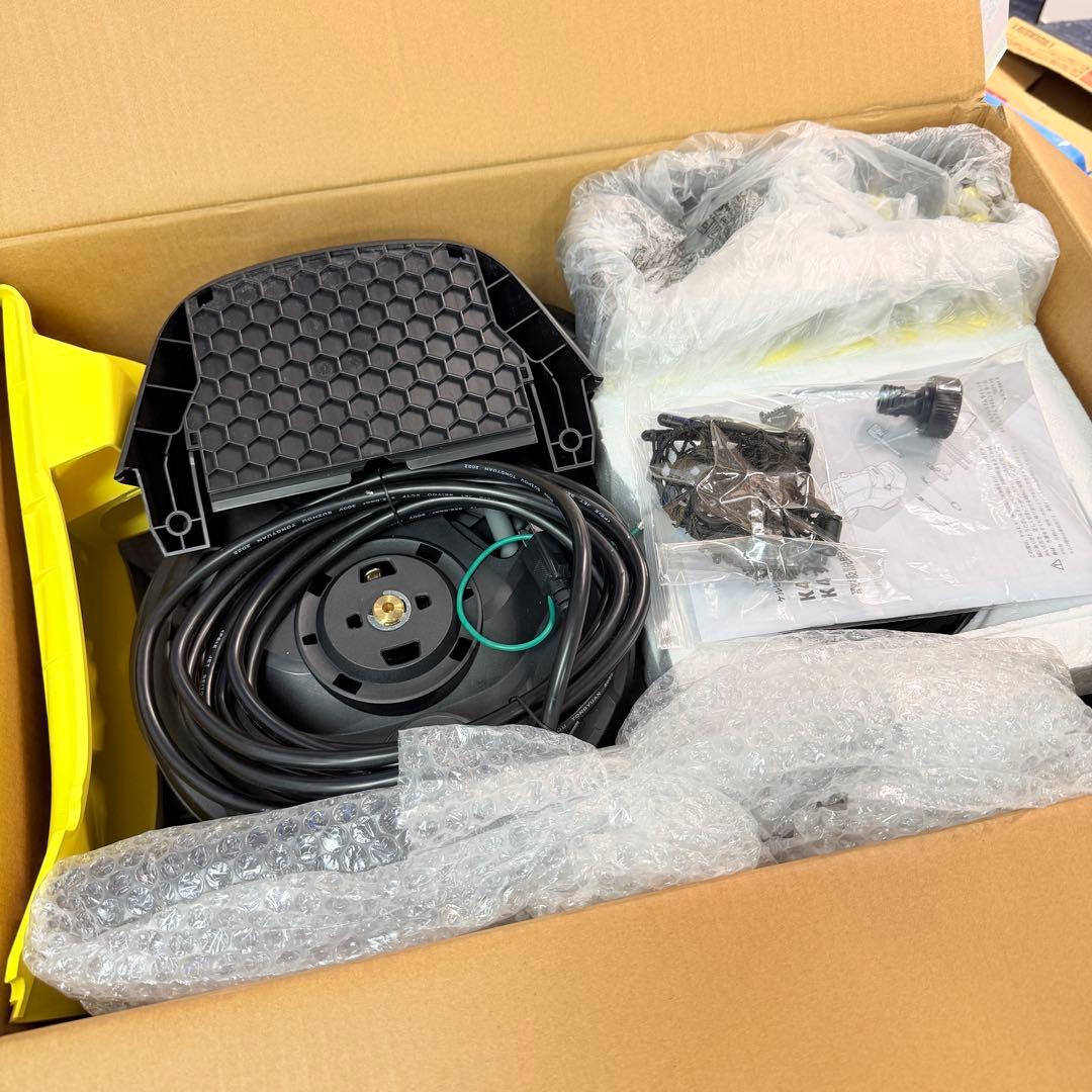 ②新品 ケルヒャー K4プレミアムサイレントホーム 高圧洗浄機 (50Hz)