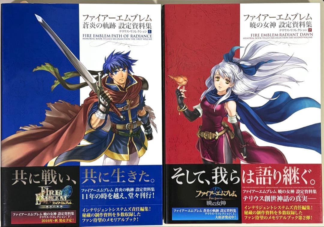 ファイアーエムブレム 暁の女神 蒼炎の軌跡 設定資料集 テリウス・リ