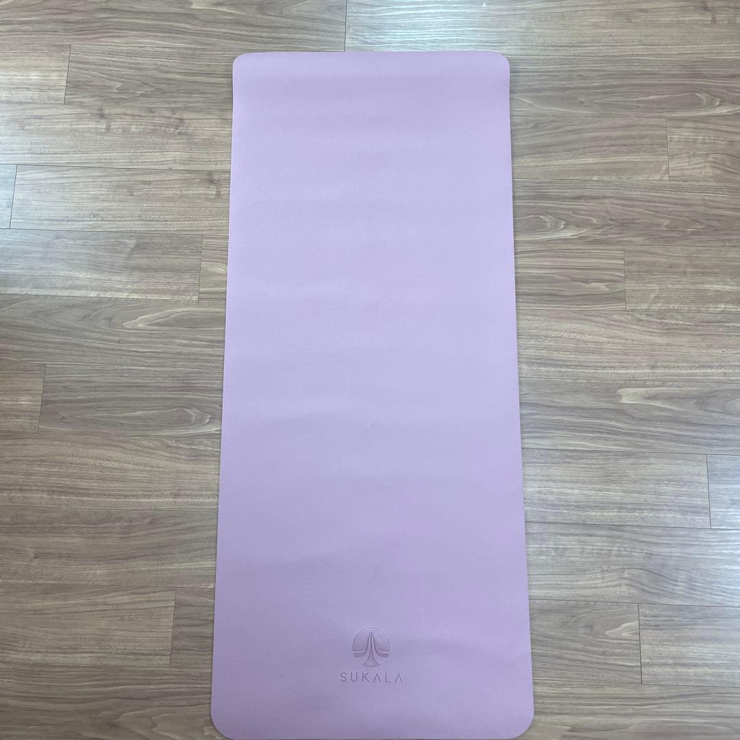SUKALA】 リバーシブルヨガマット6mm ローズ ⭐︎バッグ付き SUKALA