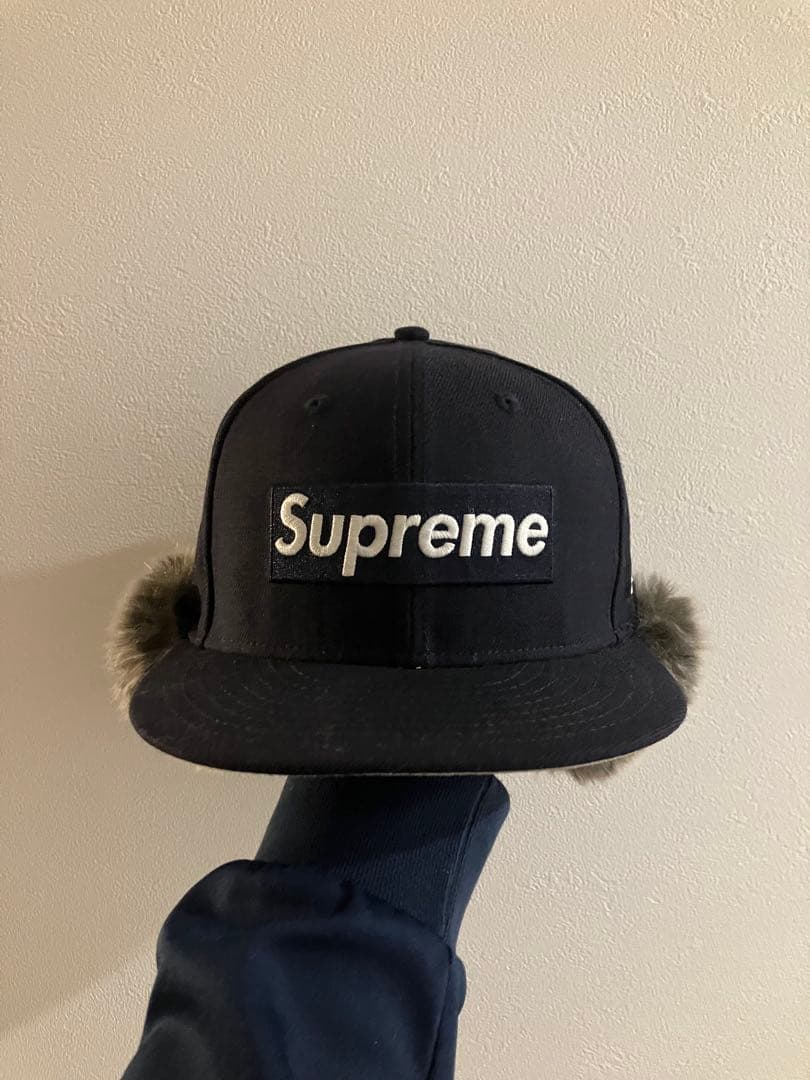 TcMa様専用 Supreme ファー付きキャップ59FIFTY 7 3/8