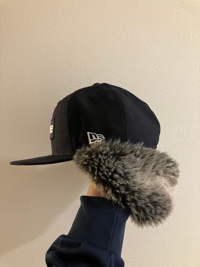 TcMa様専用 Supreme ファー付きキャップ59FIFTY 7 3/8