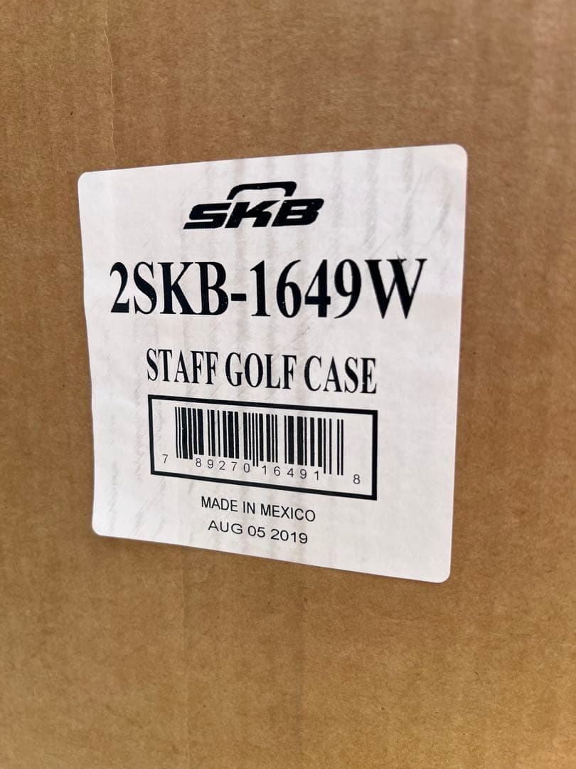 SKB ゴルフ 輸送用 トラベルハードケース ツアープロモデル　SKB-1649