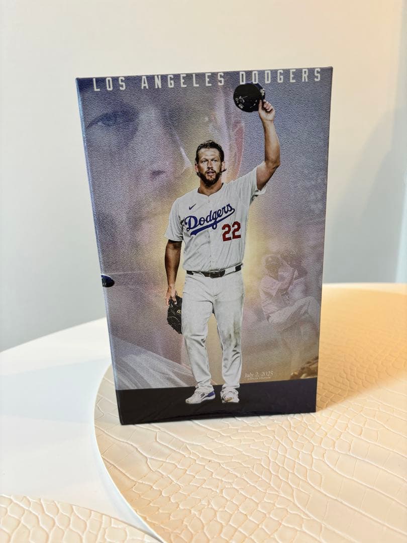 球場限定・非売品】9月20日 カーショー 3000奪三振記念ボブルヘッド