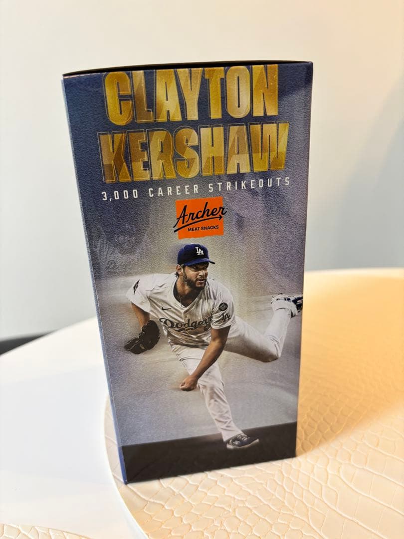 球場限定・非売品】9月20日 カーショー 3000奪三振記念ボブルヘッド