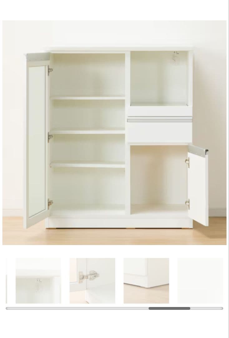 【emi】極美品 ニトリ 幅90×奥行50×高さ110 キッチンカウンター