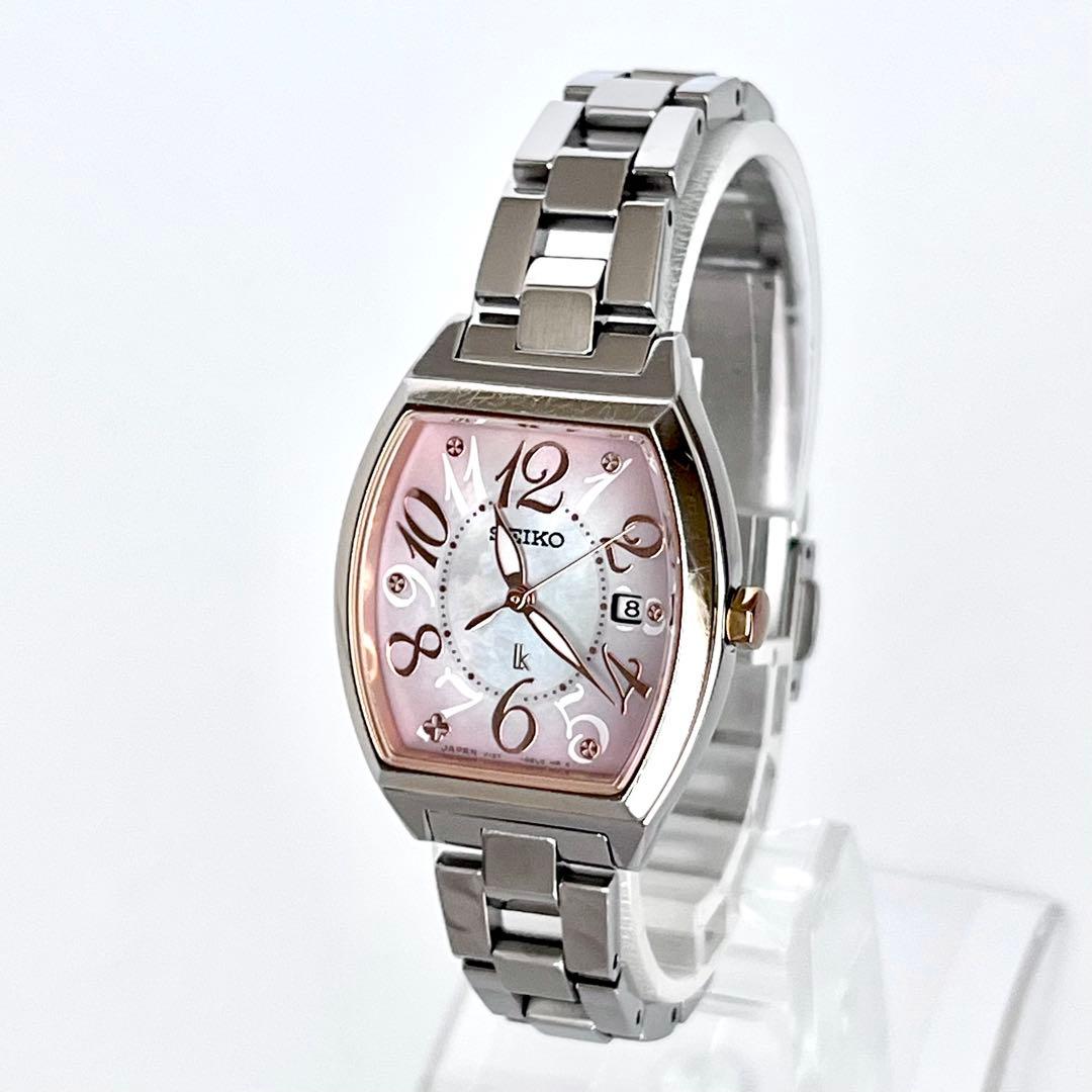 セイコー SEIKO ルキア レディース 腕時計 稼働 ソーラー s2177