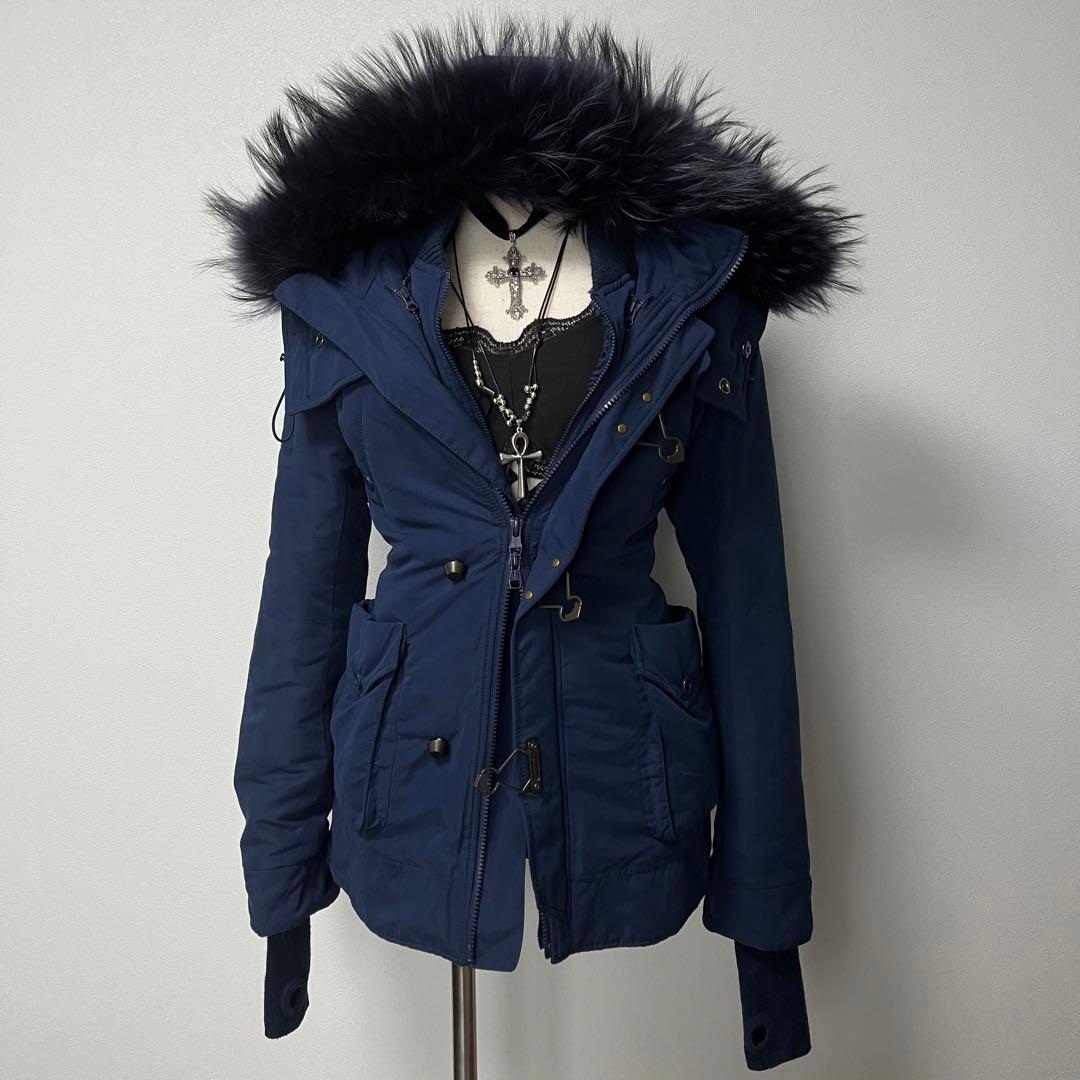 00s y2k 平成ギャル マクブリング ギミック リアルファー ミリタリー