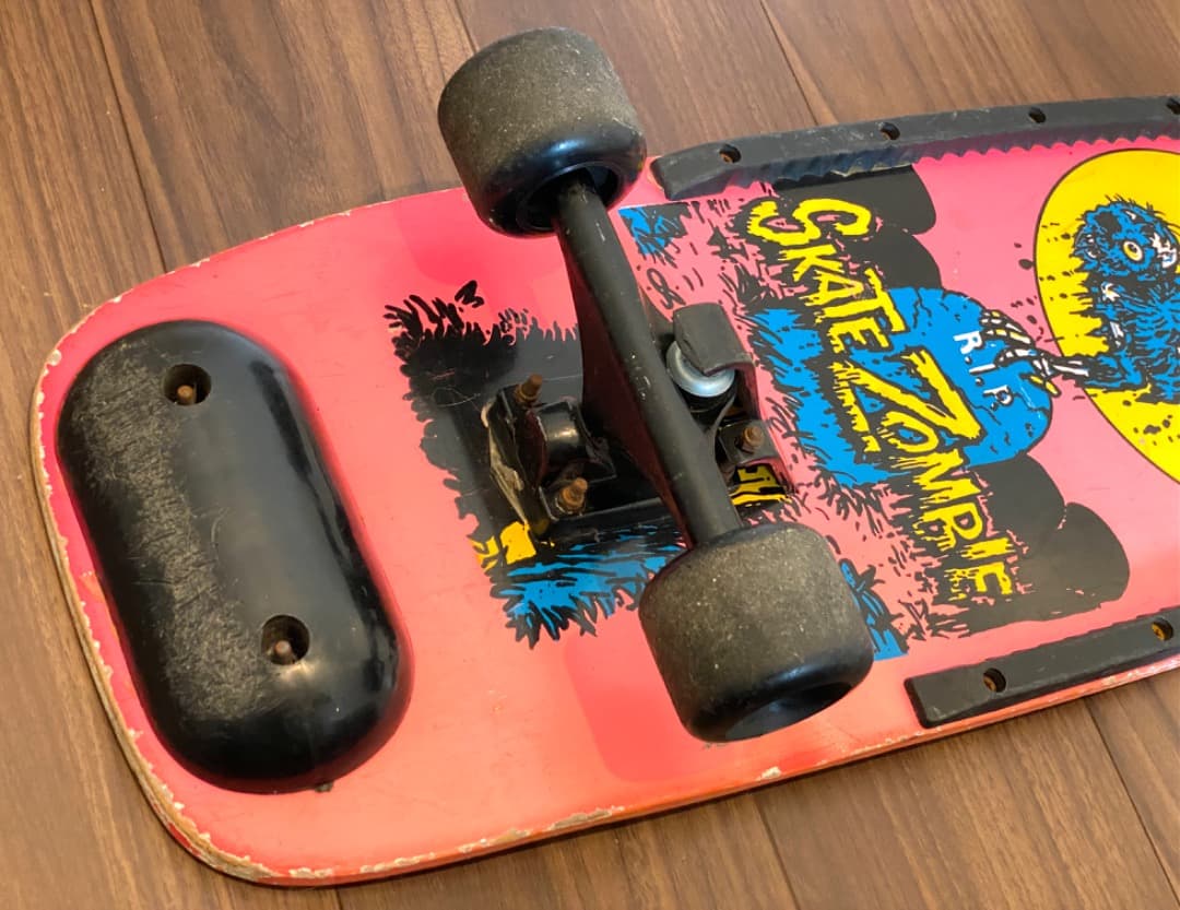 Skate zombie 80年代 ビンテージ スケートボード ピンク 80年代 - メルカリ