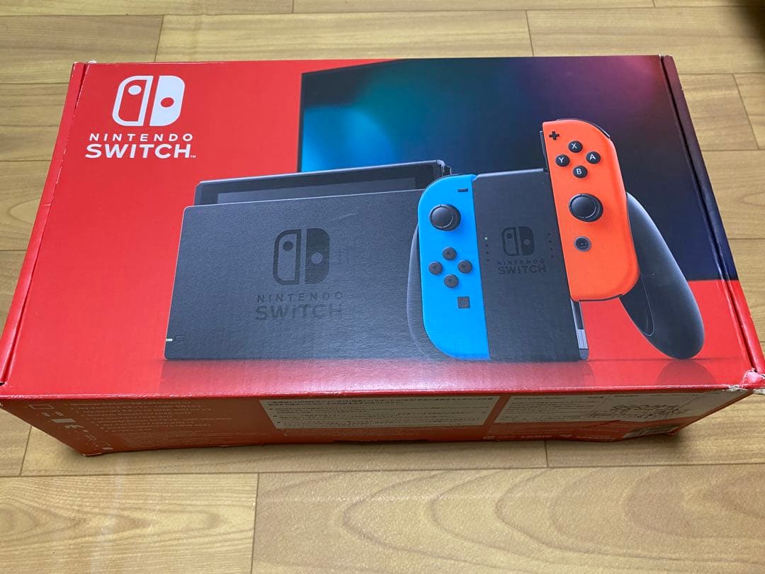 Nintendo Switch 本体 青/赤 Joy-Con - メルカリ