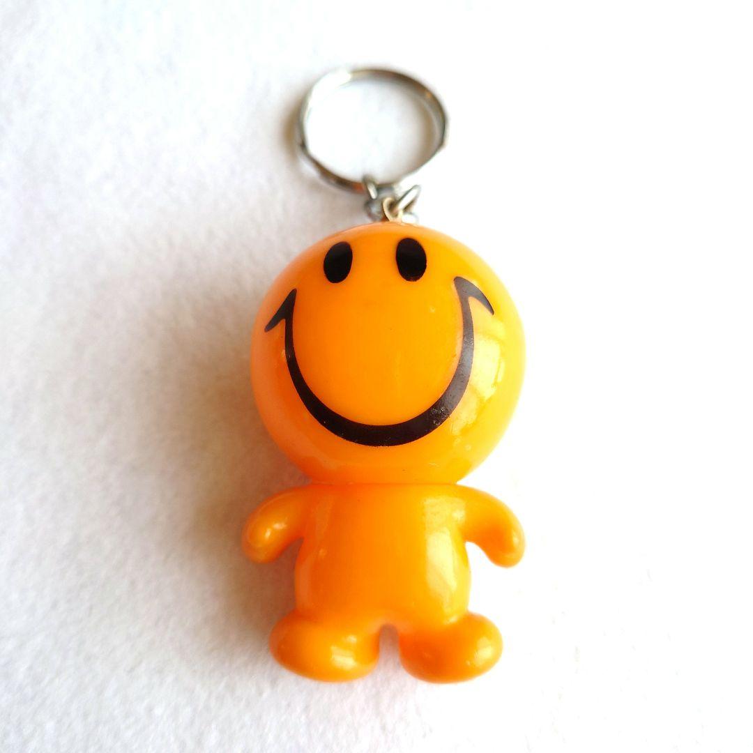 ニコちゃんキーホルダー スマイル スマイリーフェイス ヴィンテージ