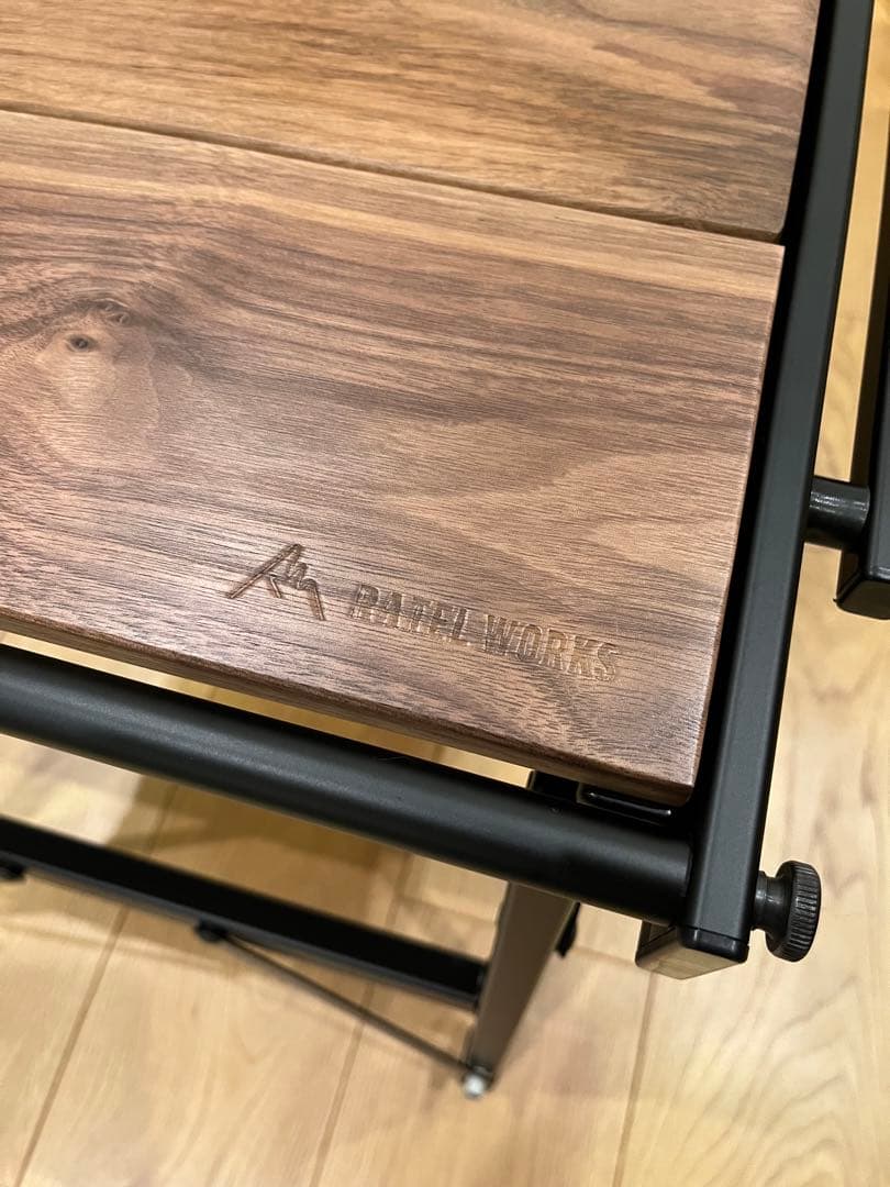 新品　スノーピーク フラットバーナー ラーテルワークス　ウッドパネルテーブル