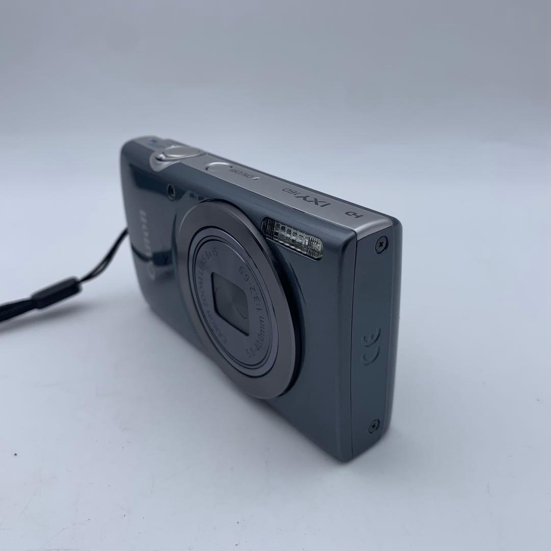 Canon IXY160コンパクトデジタルカメラ グレー 稼動品 かなり美品