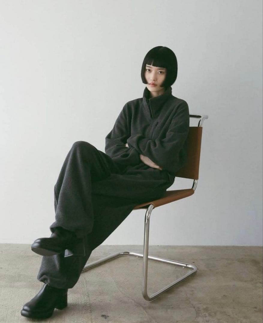 Fleece Halfzip Combinaison anuke アンヌーク