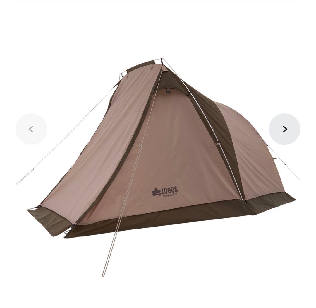 美品 LOGOS Tradcanvas オーニングリビング DUO-BB テント