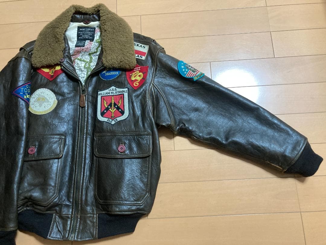 た*す様 AVIREX G-1 トップガン ヴィンテージ レザーフライトジャケッ