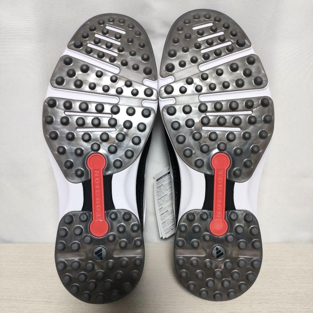 アディダス★ゴルフ★28.0★スパイクレス★レザーシューズ★ウィングチップ★防水