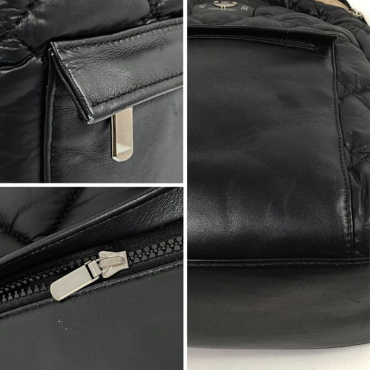 ATAO トータス ブラック キルティングリュック