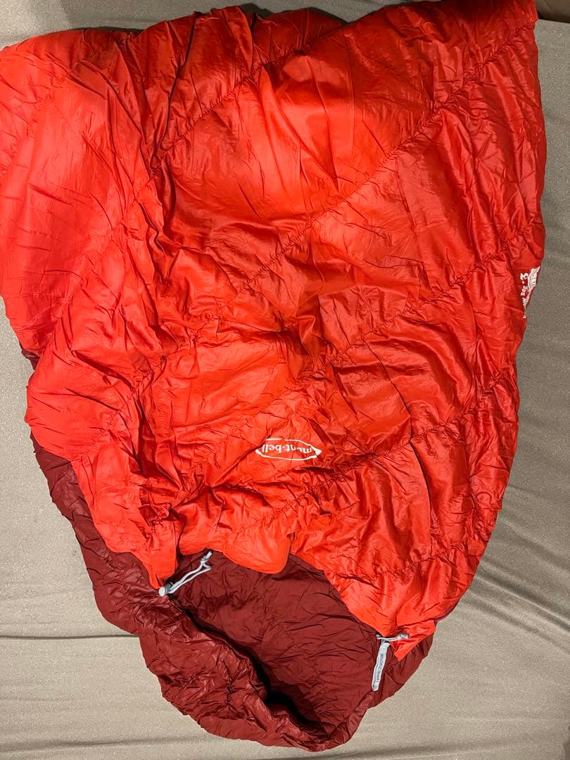 モンベル　montbell バロウバッグ#3　寝袋