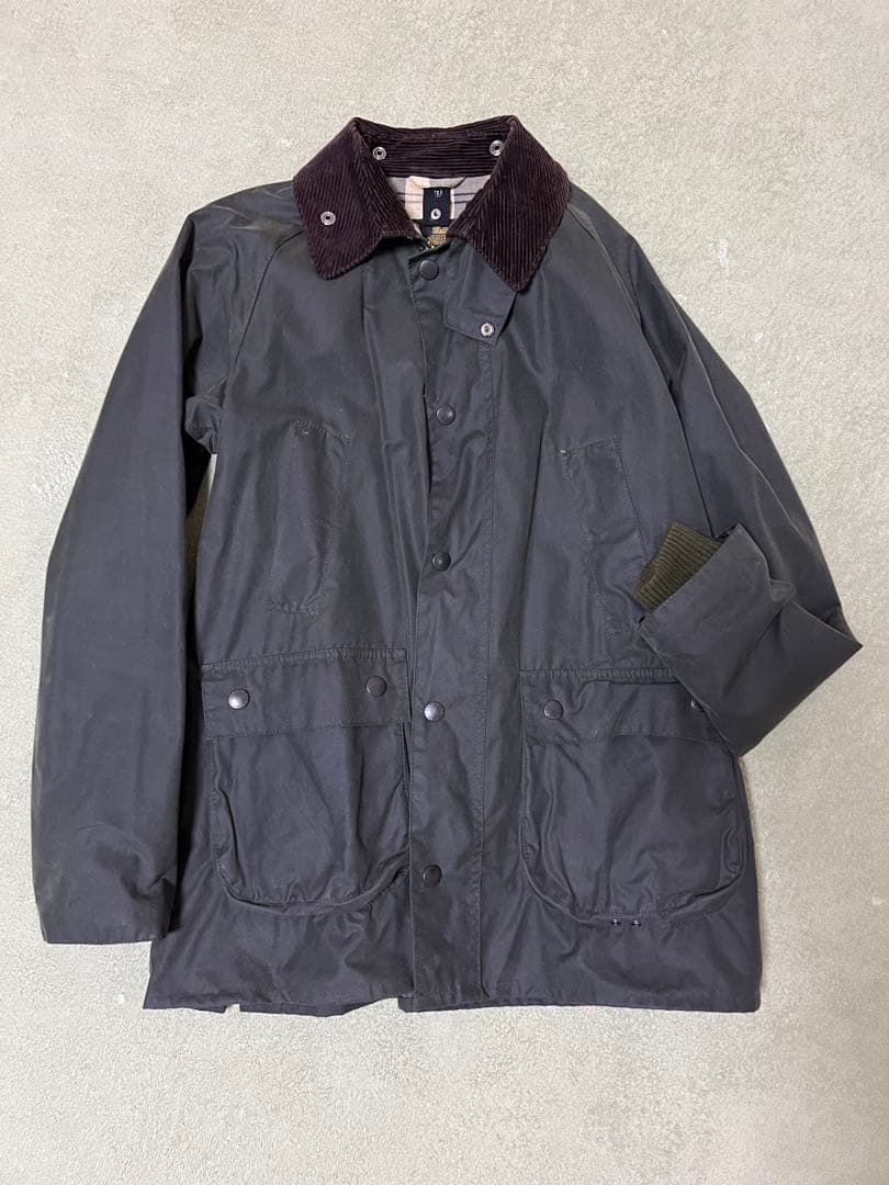 Barbour モッズコート ダークグレー