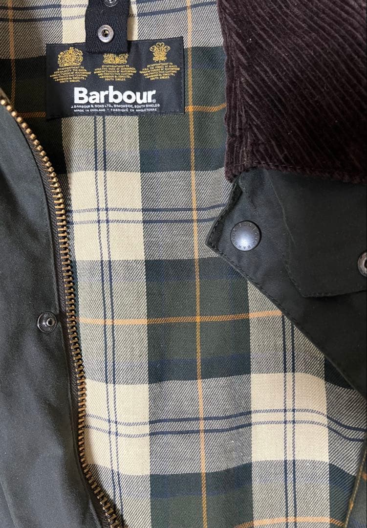 Barbour モッズコート ダークグレー