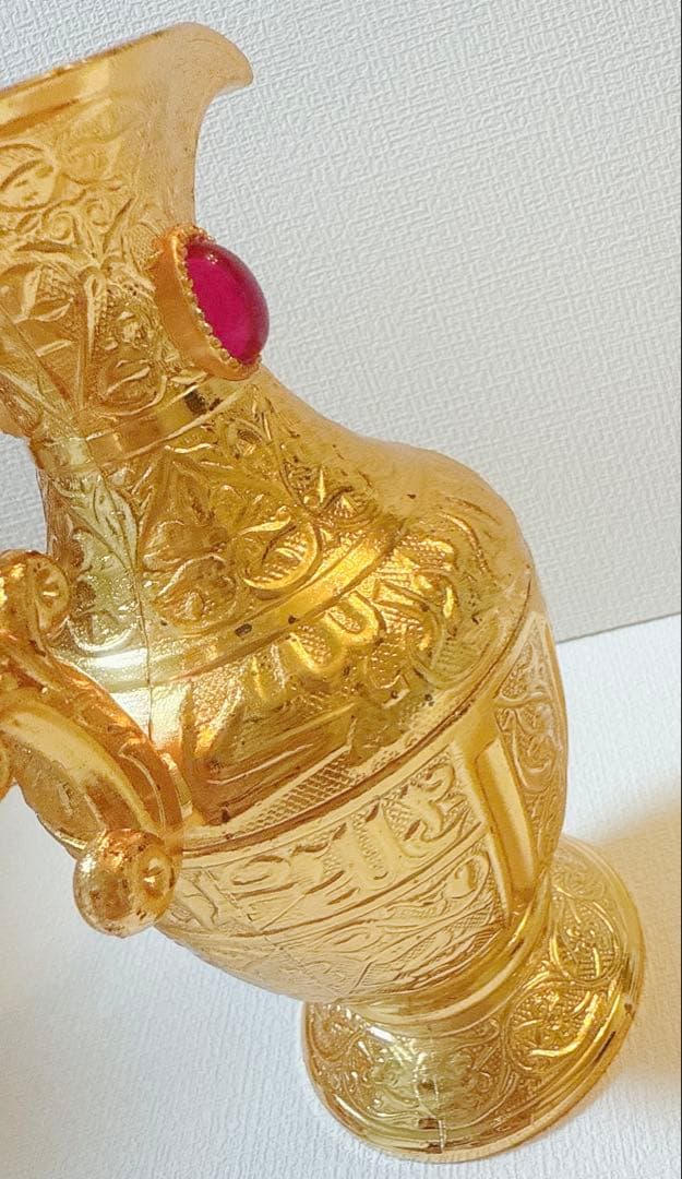 【新品】3点セット トルコ産 ウォーターポット ミニカップ スプーン付きポット