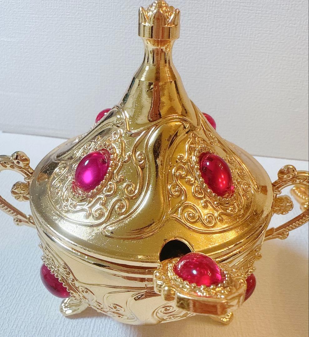 【新品】3点セット トルコ産 ウォーターポット ミニカップ スプーン付きポット