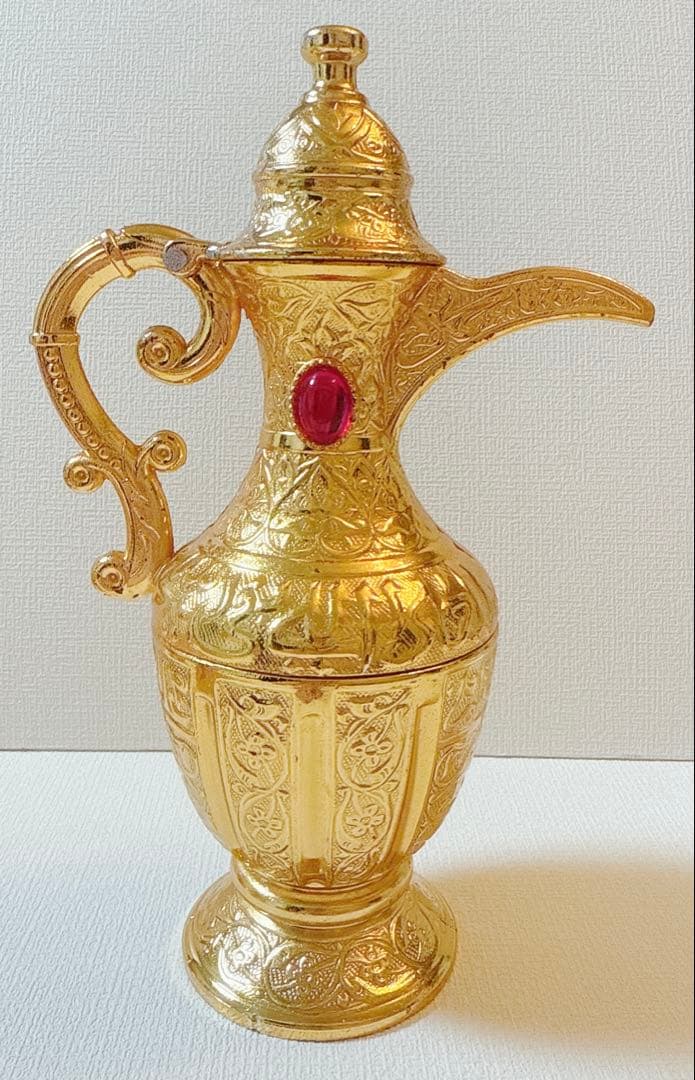 【新品】3点セット トルコ産 ウォーターポット ミニカップ スプーン付きポット