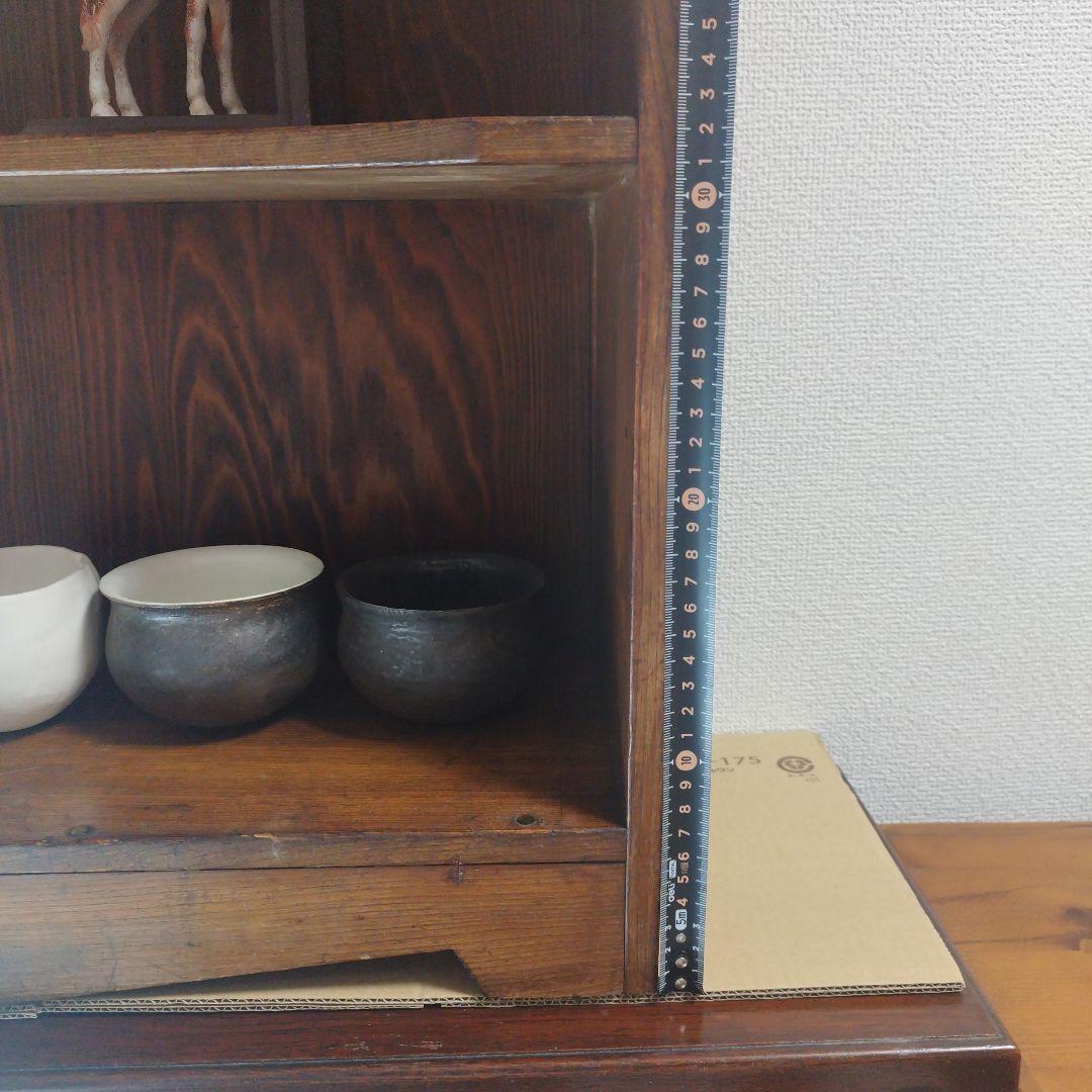 アンティーク　本棚　昭和　レトロ