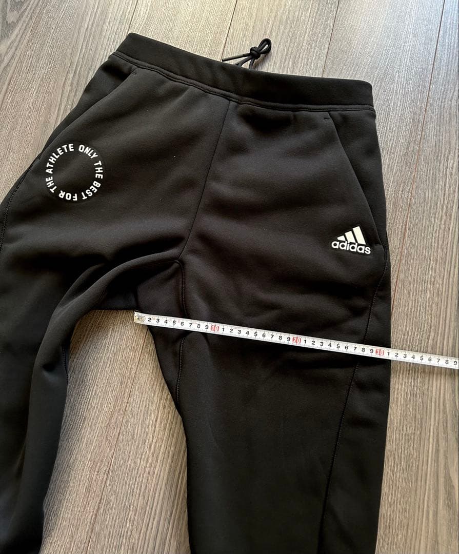 新品 adidas アディダス 上下 ダブルニット生地 秋冬ジャケットパンツ L