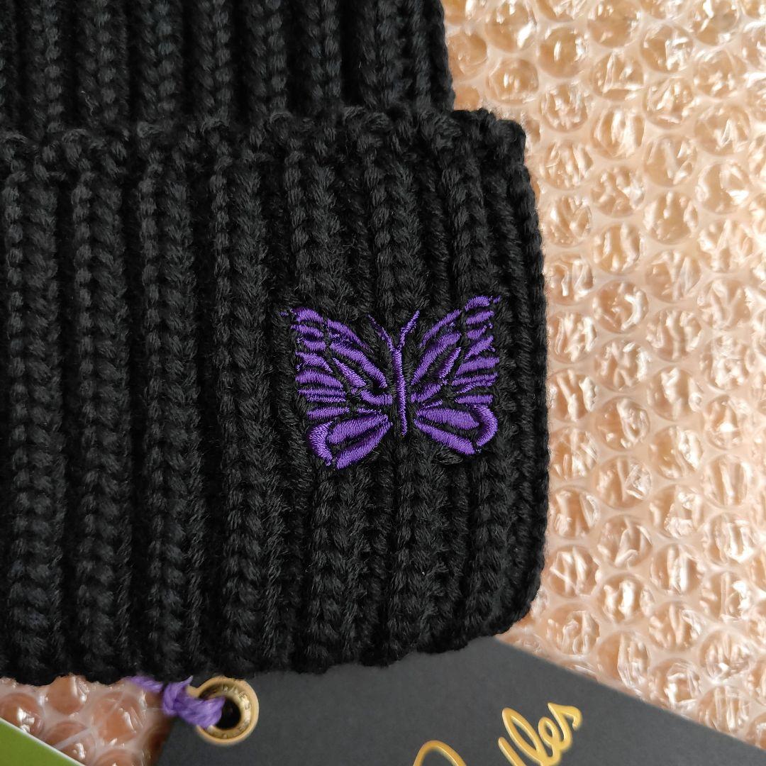 ニードルス　ワッチキャップ メリノウール　RW056E　ブラック　新品