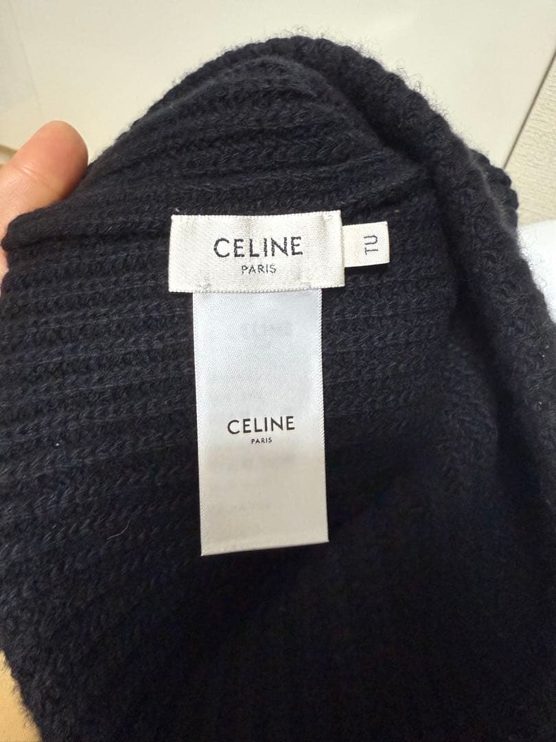 期間限定SALE⭐︎CELINE ブラックニット帽