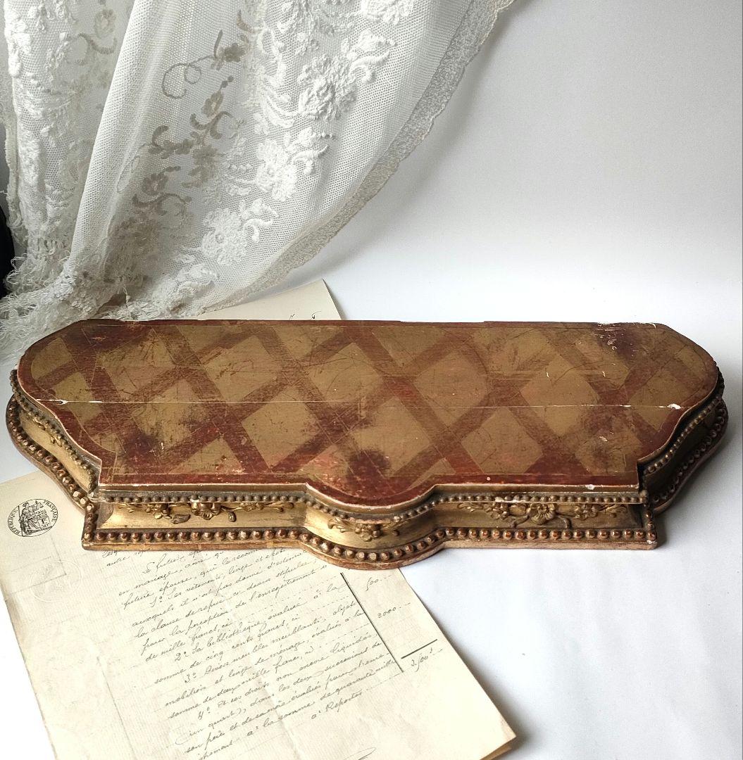 希少 　飾り台　ポワドレ　台座　フランスアンティーク