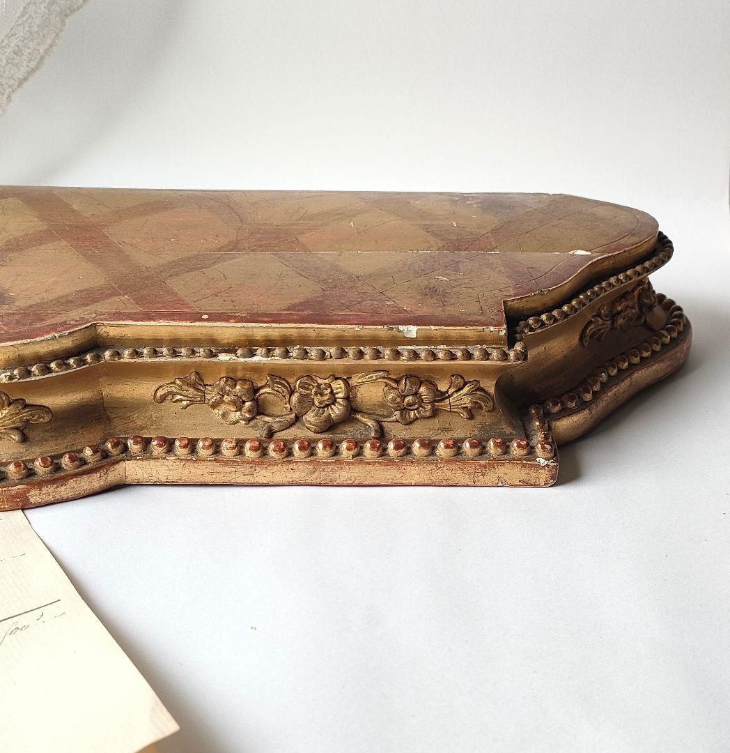 希少 　飾り台　ポワドレ　台座　フランスアンティーク