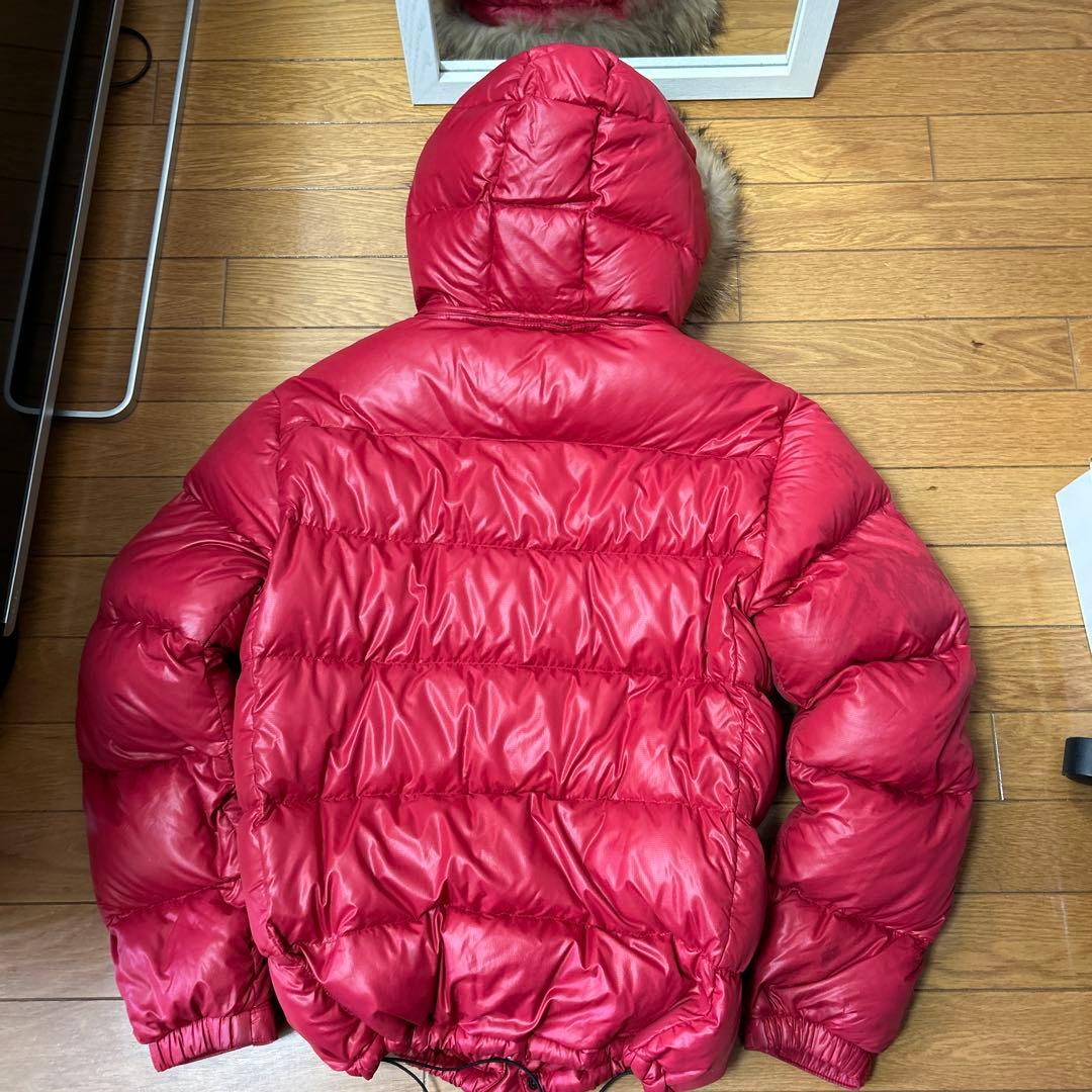 希少 Camp7 00s ファーダウンジャケット 光沢 お兄系 ギャル y2k