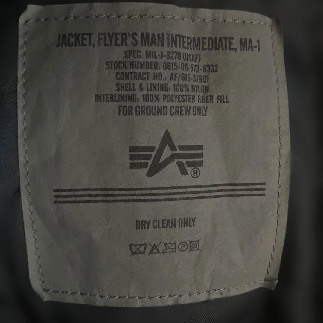 Alpha Industries MA-1 USA製　90年代　サイズL
